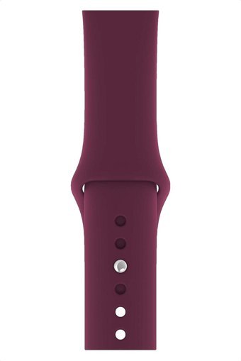 Fibaks 3-4-5-6-7-8-Se Silikon 38-40-41mm Yetişkin Akıllı Saat Kordonu Mor