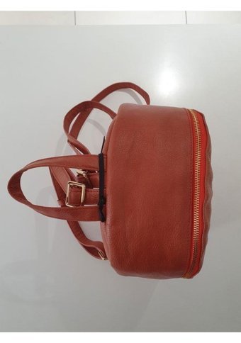 Butikizmirden Hakiki Deri 001 Beyaz Kadın Sırt Çantası