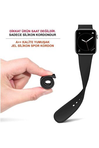 W Wopiece 2-3-4-5-6-7-Se-8 Silikon 42-44-45 mm Yetişkin Akıllı Saat Kordonu Mor