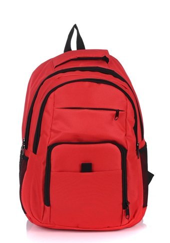 Deriend Laptop Bölmeli Spor Kırmızı Kırmızı Erkek Sırt Çantası