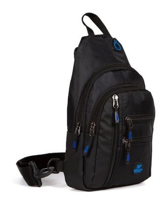 Newish Polo Body Bag Usb Çıkışlı Çapraz Siyah Erkek Sırt Çantası