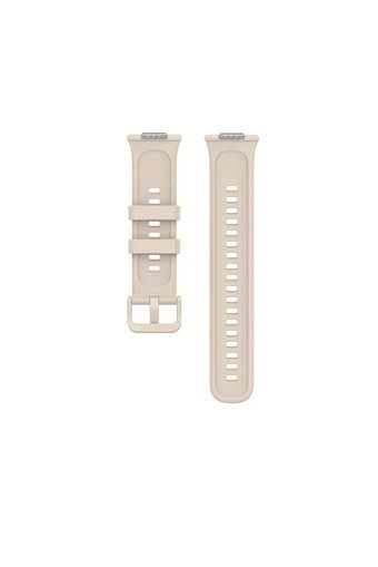 Nezih Case Watch Fit 2 Silikon Yetişkin Akıllı Saat Kordonu Krem