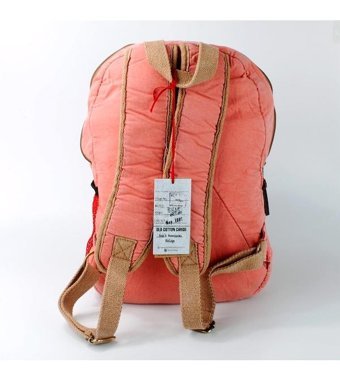 Generic Old Cotton Cargo 5017 New Missisippi Unisx Turuncu Kadın Sırt Çantası
