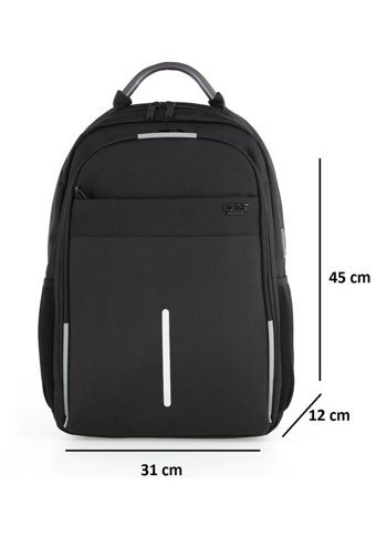 Ççs Siyah Laptop Bölmeli 51433 Erkek Sırt Çantası