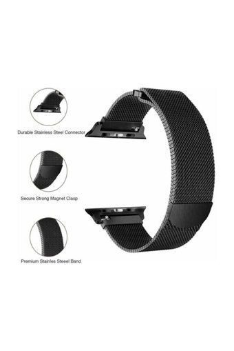 Pp Teknoloji Metal 38-40-41 mm Yetişkin Akıllı Saat Kordonu Pembe