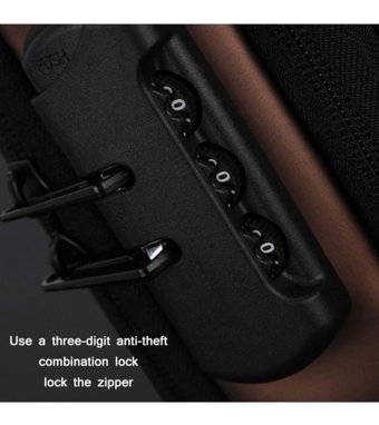 Chelsea Usb Şarj Portlu Kahverengi Erkek Sırt Çantası