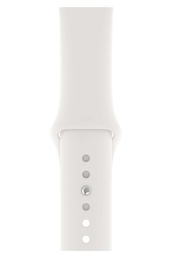 W Wopiece Silikon 38-40-41 mm Yetişkin Akıllı Saat Kordonu Beyaz