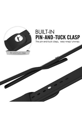 W Wopiece 3-4-5-6-7-8-Se Silikon 42-44-45 49 mm Yetişkin Akıllı Saat Kordonu Pembe