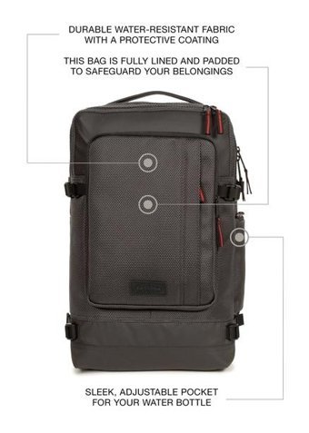 Eastpak Ek92D Tecum L Laptop Accent Grey Antrasit Erkek Sırt Çantası