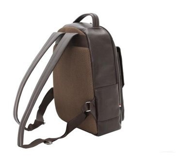 Plevr 21566 U.S. Polo Assn. Suni Deri Kahverengi Erkek Sırt Çantası