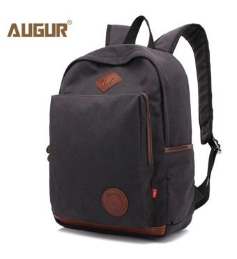 Augur 9156 Gündelik Seyahat Siyah Erkek Sırt Çantası