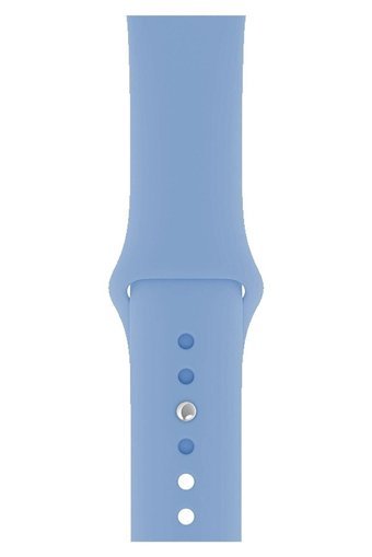 W Wopiece 2-3-4-5-6-7-8-Se Silikon 42-44-45-49 mm Yetişkin Akıllı Saat Kordonu Mavi