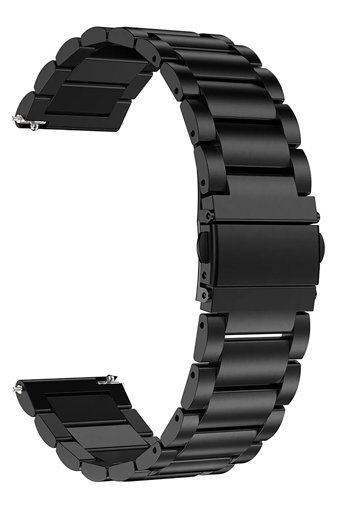 Co Watch Gt-Gt2-Gt2e-Gt2 Pro-Gt-Gt3 Pro-Watch 3-3 Pro Çelik 46 mm Yetişkin Akıllı Saat Kordonu Siyah