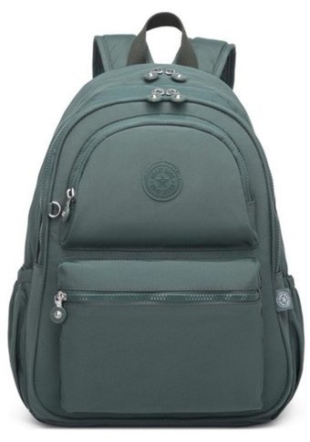Smart Bags Büyük Boy Krinkıl Kumaş Smart Bags 1050 Haki Kadın Sırt Çantası