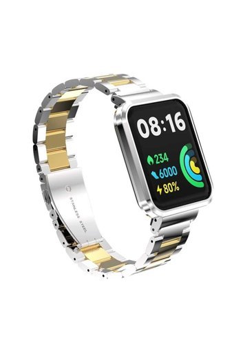 Fibaks Watch 2 Lite Çelik Yetişkin Akıllı Saat Kordonu Siyah