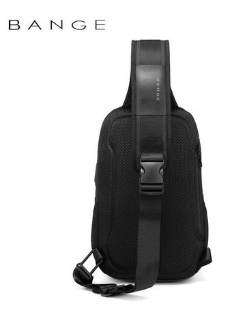 Bange Y Usb Business Crossbody Siyah Erkek Sırt Çantası