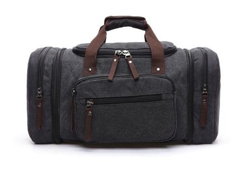 Zuolunduo Büyük Kapasiteli Crossbody Siyah Erkek Sırt Çantası
