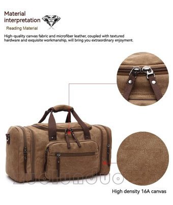 Zuolunduo Büyük Kapasiteli Crossbody Siyah Erkek Sırt Çantası