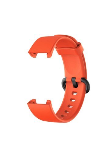 Fibaks Mi Watch Lite Silikon Yetişkin Akıllı Saat Kordonu Turuncu