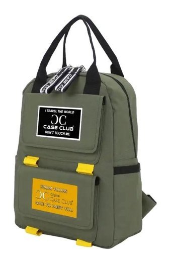 Case Club 860 Haki Günlük El Kadın Sırt Çantası