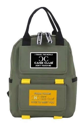 Case Club 860 Haki Günlük El Kadın Sırt Çantası