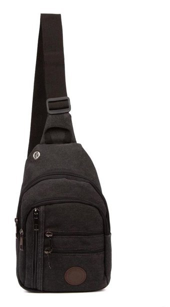 Newish Polo Body Bag Çapraz Siyah 2207 Erkek Sırt Çantası