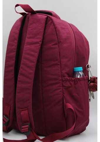 Bevitton Suya Dayanıklı Krinkıl Kumaş Bordo Kadın Sırt Çantası