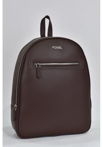 Fossil Laptop & Evrak Deri Kahverengi 2034 Erkek Sırt Çantası