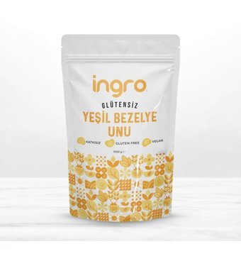 İngro Glütensiz Yeşil Bezelye Unu 1 kg