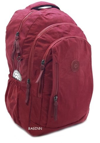 Baginn Klinkır Büyük Boy Sırt Lacivert Kadın Sırt Çantası