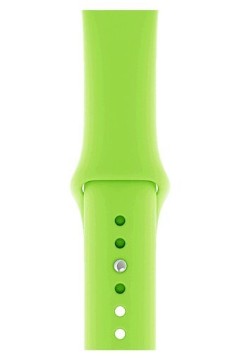 W Wopiece 2-3-4-5-6-7-Se 38-40-41 mm Yetişkin Akıllı Saat Kordonu Yeşil