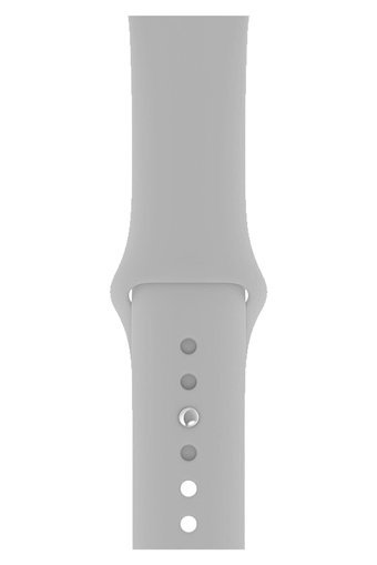 W Wopiece 2-3-4-5-6-7-8-Se Silikon 42-44-45 mm Yetişkin Akıllı Saat Kordonu Gri