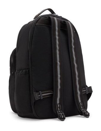 Kipling Seoul Lap Büyük Boy Siyah True Black Kadın Sırt Çantası