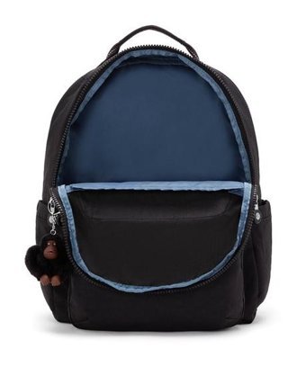 Kipling Seoul Lap Büyük Boy Siyah True Black Kadın Sırt Çantası