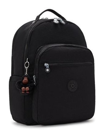 Kipling Seoul Lap Büyük Boy Siyah True Black Kadın Sırt Çantası