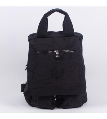 Kipling Kenyon Cox 8839 Klinkır Kumaş Hafif Siyah Çok Renkli Kadın Sırt Çantası