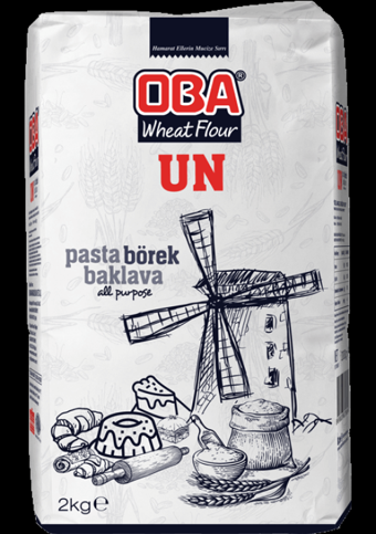 Oba Pastalık Böreklik Baklavalık Un 8x2 kg