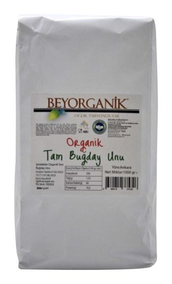 Beşler Organik Tam Buğday Unu 1 kg