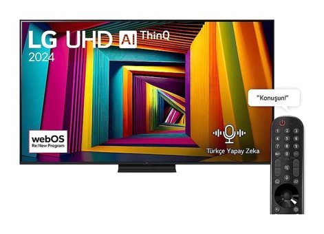 Lg 75UT1 75 inç 4K Ultra HD 189 cm Flat Uydu Alıcılı Smart TV LED Webos Televizyon