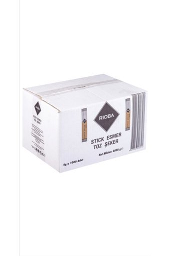 Rioba Kahverengi Toz Şeker 1000x4 gr