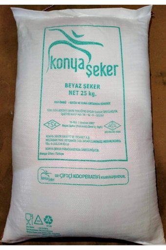 Konya Şeker Toz Şeker 25 kg