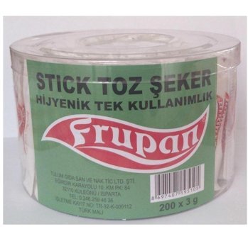Frupan Toz Şeker 200x3 gr