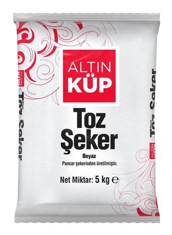 Altın Küp Toz Şeker 5 kg