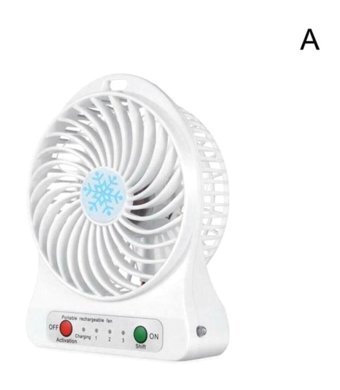 Adista Mini Sessiz Masaüstü Vantilatör