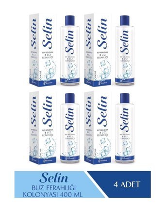 Selin Buz Ferahlığı Kolonya 4x400 ml