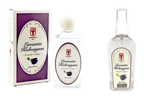 Tariş Lavanta Cam Şişe Sprey Kolonya 200 ml + 80 ml