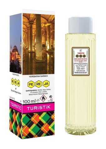 Pereja Limon Cam Şişe Kolonya 100 ml