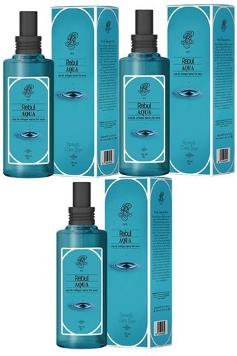 Rebul Aqua Sprey Kolonya 3x100 ml