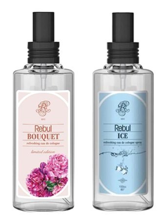 Rebul Ice - Buket Sprey Kolonya 2x100 ml