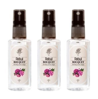 Rebul Buket Çiçeği Sprey Kolonya 3x50 ml